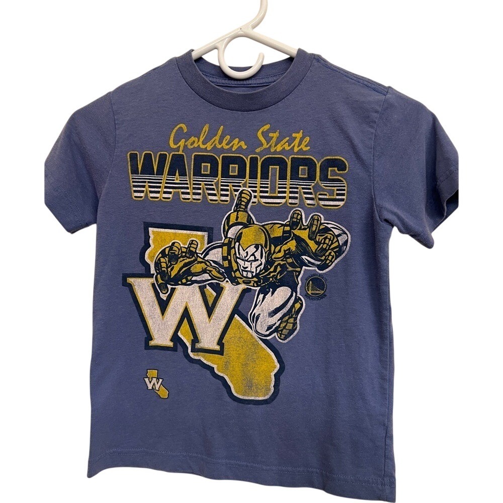 NBA Marvel Golden State Warriors Kids‎ Graphic Tee, Youth Size XS